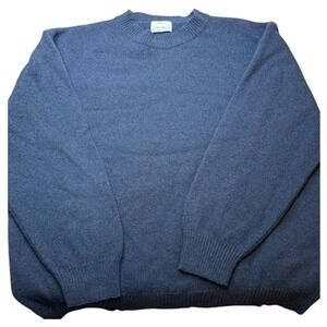 Bob Timberlake Men's XXL Signature Collection Lambswool Crewneck Vintage Sweater